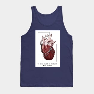 A Heart At Conflict Tank Top